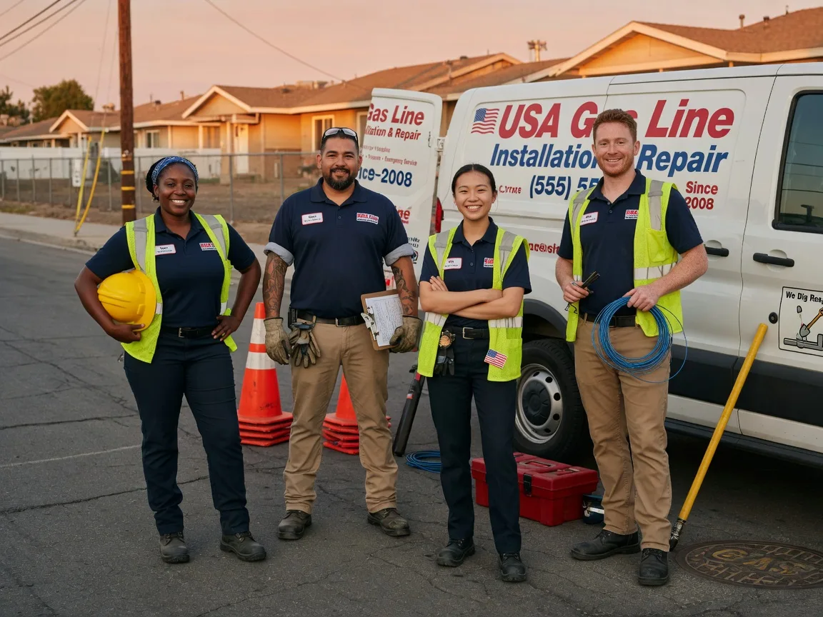Gas Line Installation company in Red Oak, VA